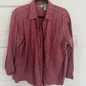 Faded Glory 18/20 Women’s leaf flannel